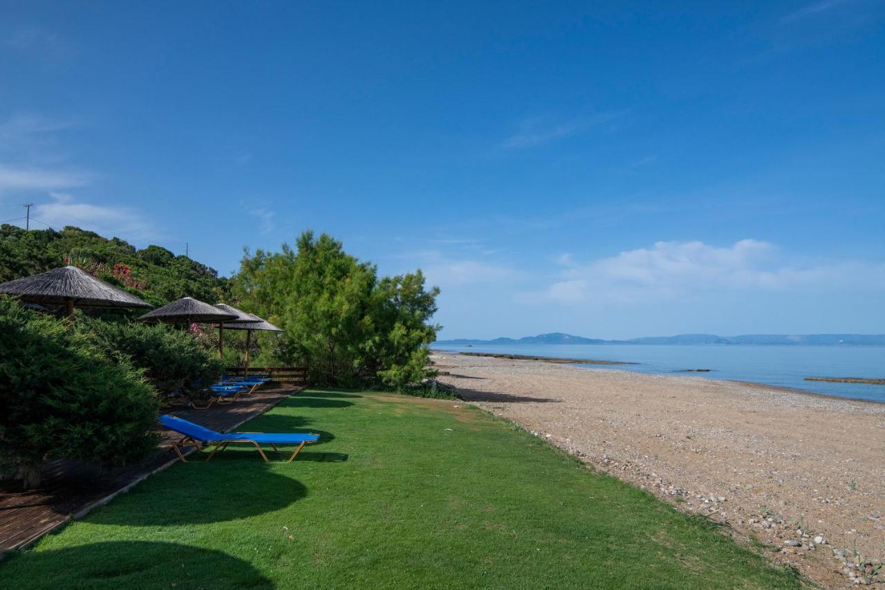 Analipsi Beach Front Villas Kásztro Kültér fotó