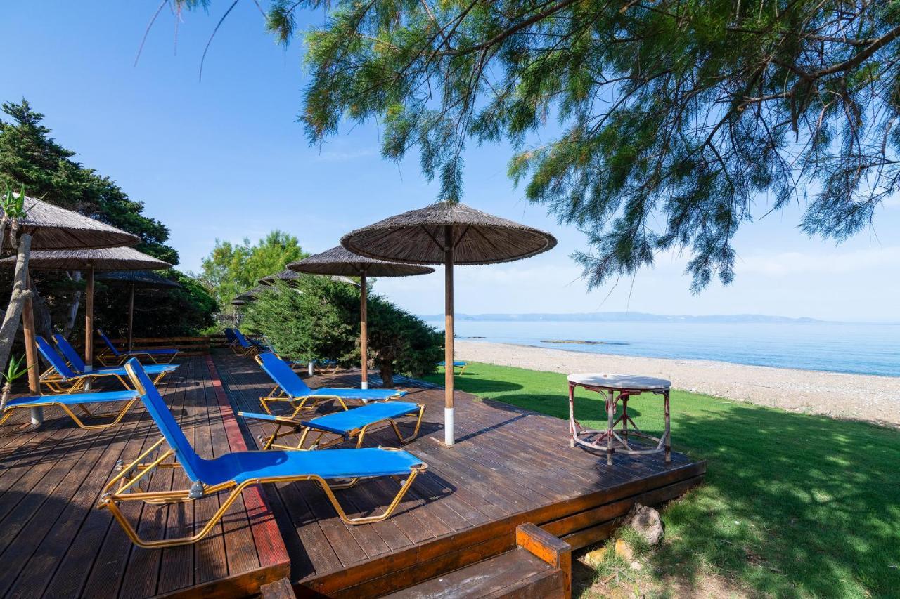 Analipsi Beach Front Villas - Happy Rentals Kásztro Kültér fotó